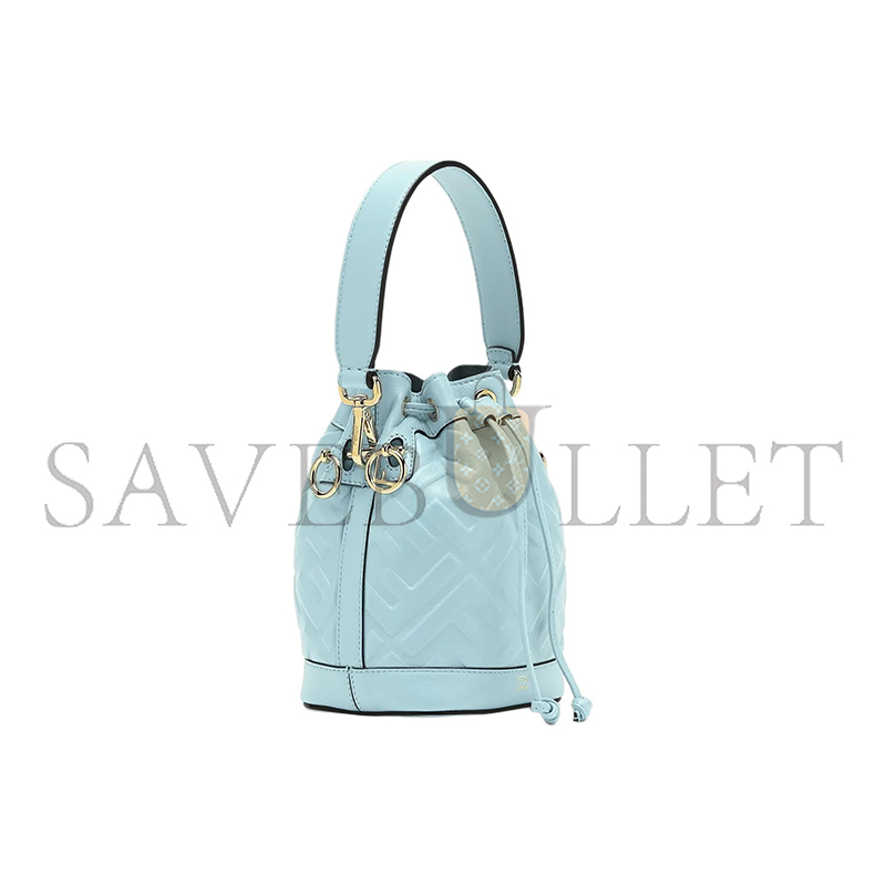 FENDI MON TRESOR LEATHER LIGHT BLUE 8BS093ANWTF1PQ9 (18*14*12cm) FENDI MON TRESOR LEATHER LIGHT BLUE 8BS093ANWTF1PQ9 (18*14*12cm)